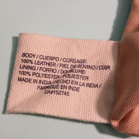 Lucky Brand Tan Leather Crossbody/Wristlet - Picture 8 of 14